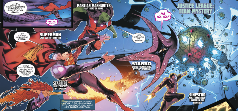 Say hello to Team Mystery, just one of four Justice Leagues in operation.